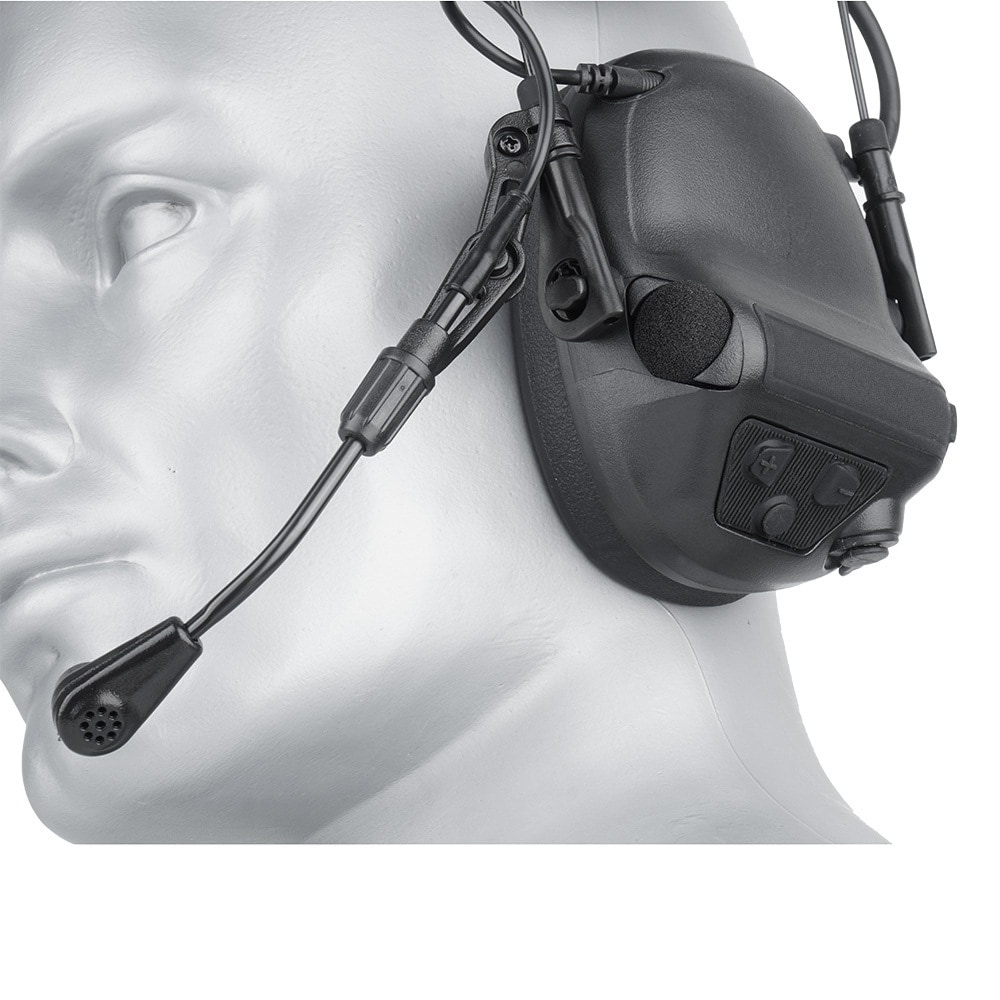 Ochronniki słuchu aktywne Earmor M33SET - Black