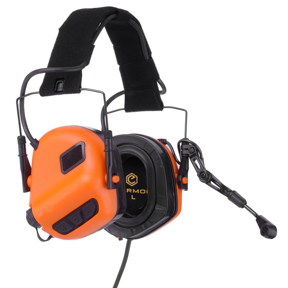 Активні захисні навушники Earmor M32 Plus - Vivid Orange