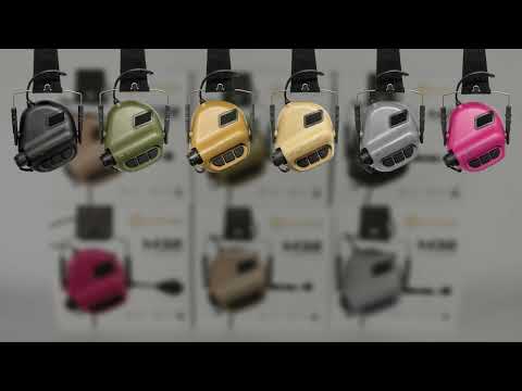 Ochronniki słuchu aktywne Earmor M31N-Mark 3 MilPro - Black
