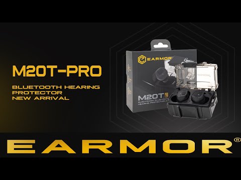 Ochronniki słuchu aktywne Earmor M20T Pro Bluetooth 5.4 - Black