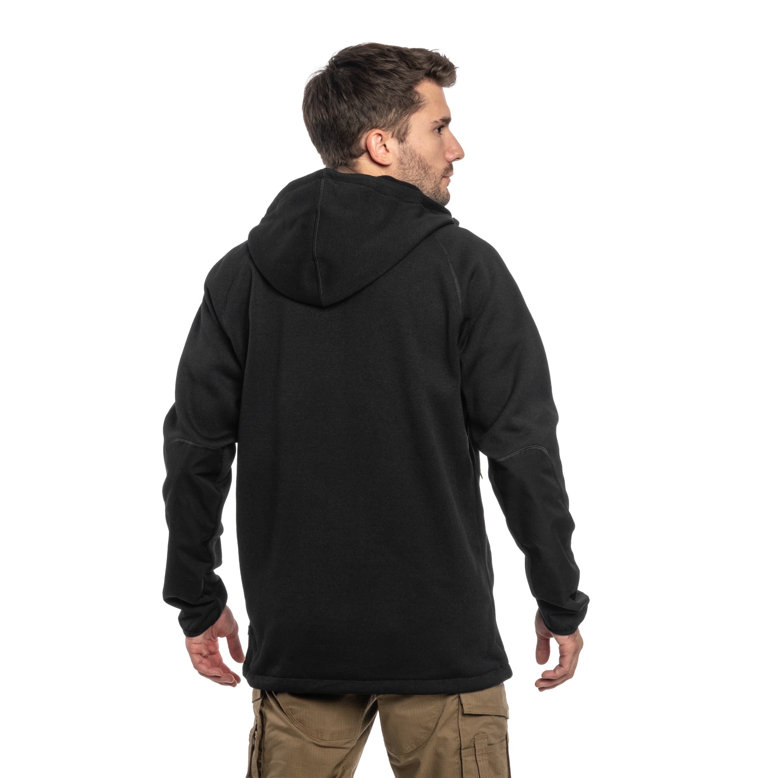 Polar Fjallraven Ovik Fleece Hoodie - Black