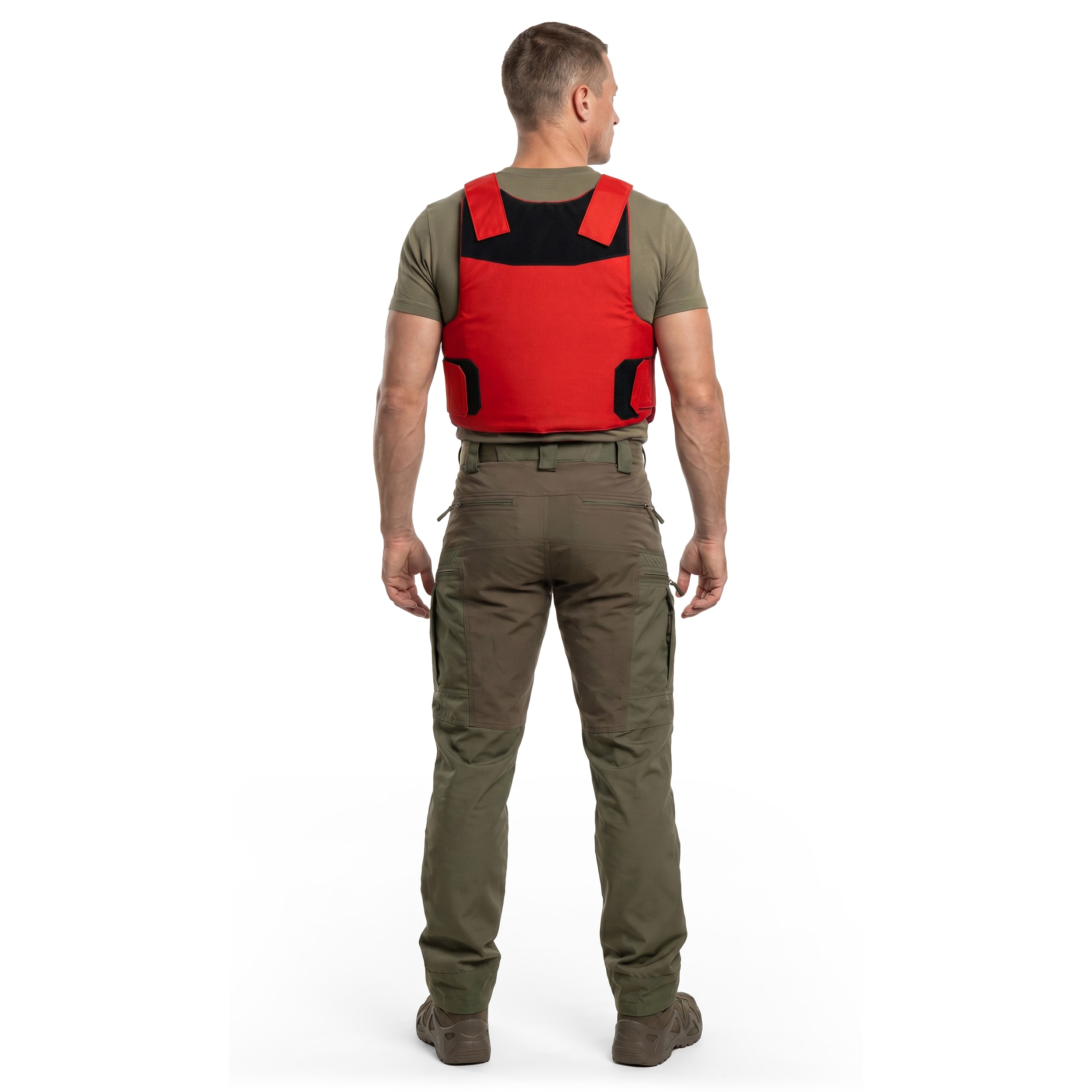 Salus P1 Knife-Resistant Vest - Red