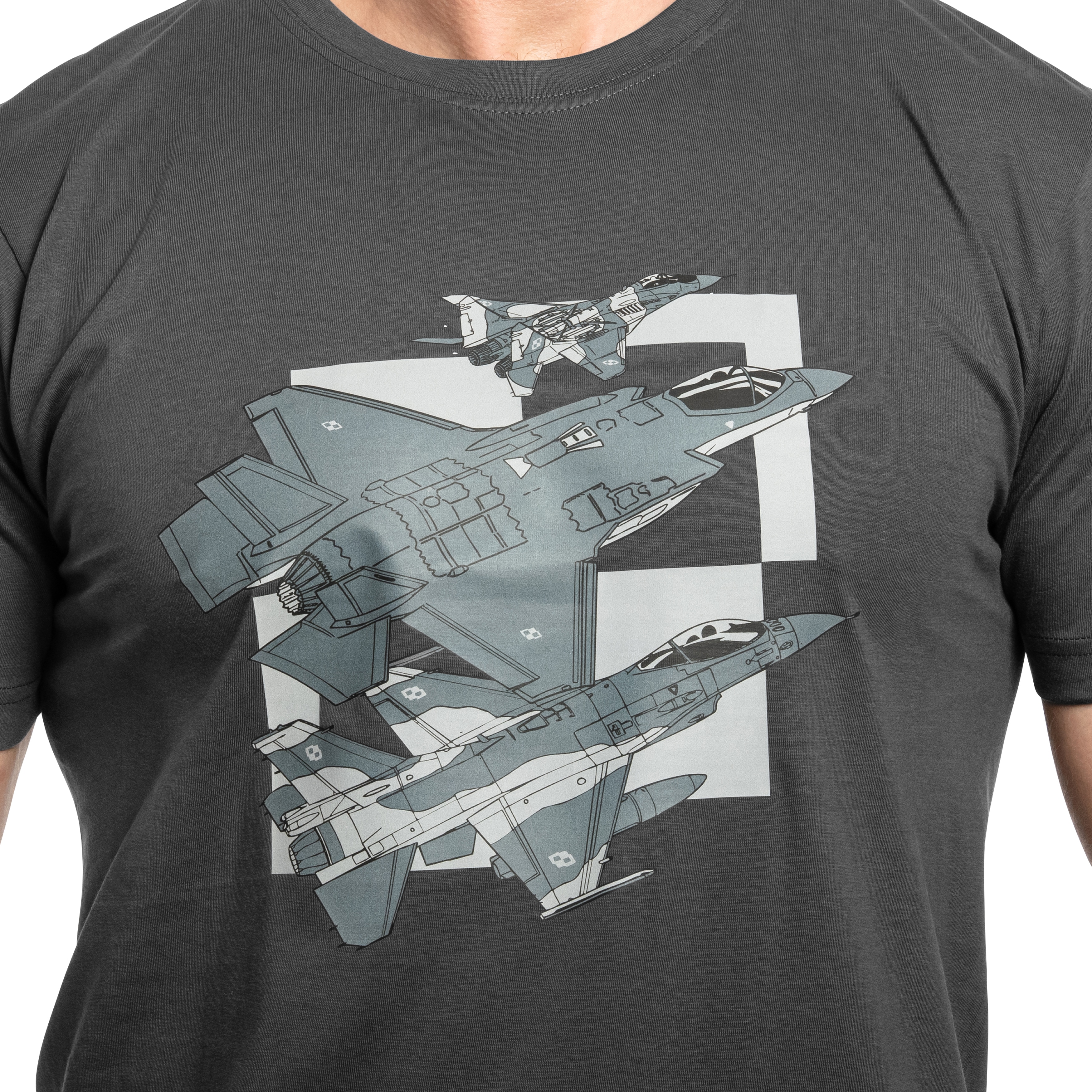 Koszulka T-Shirt F-35 - Grey