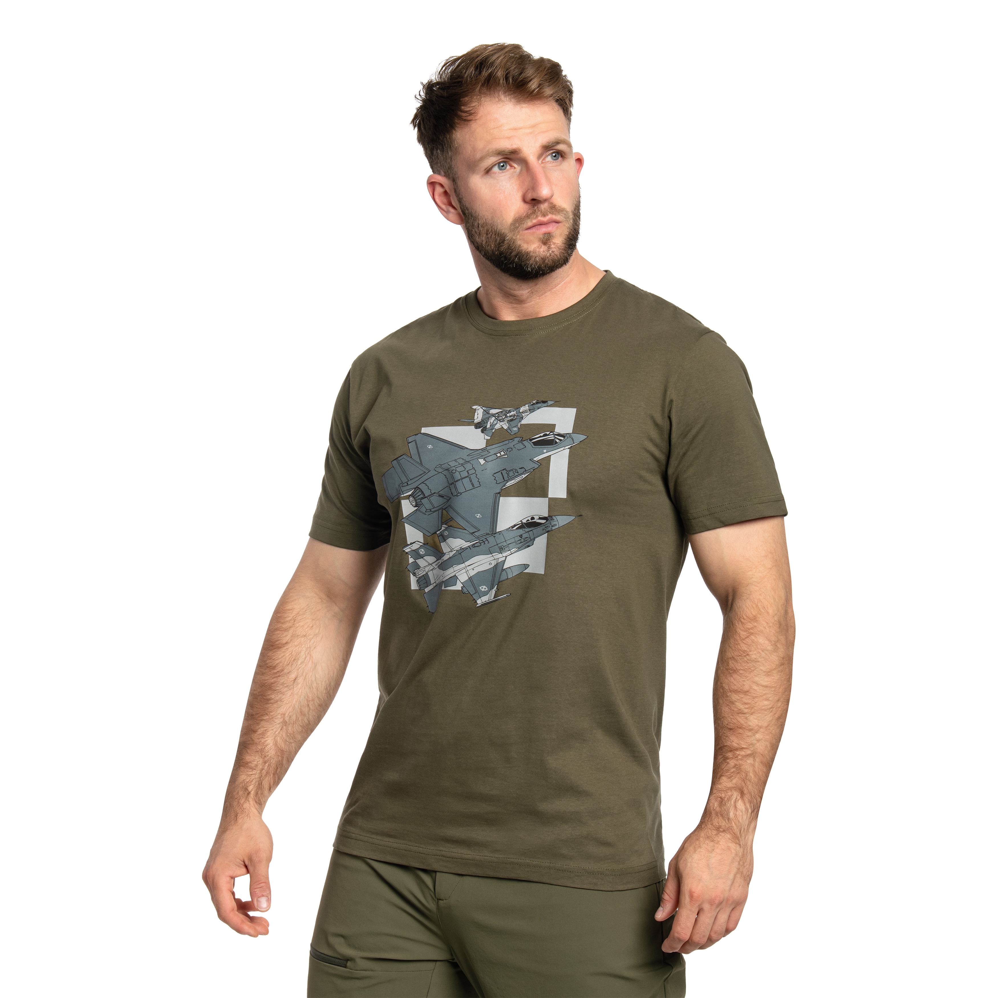 Koszulka T-Shirt F-35 - Olive