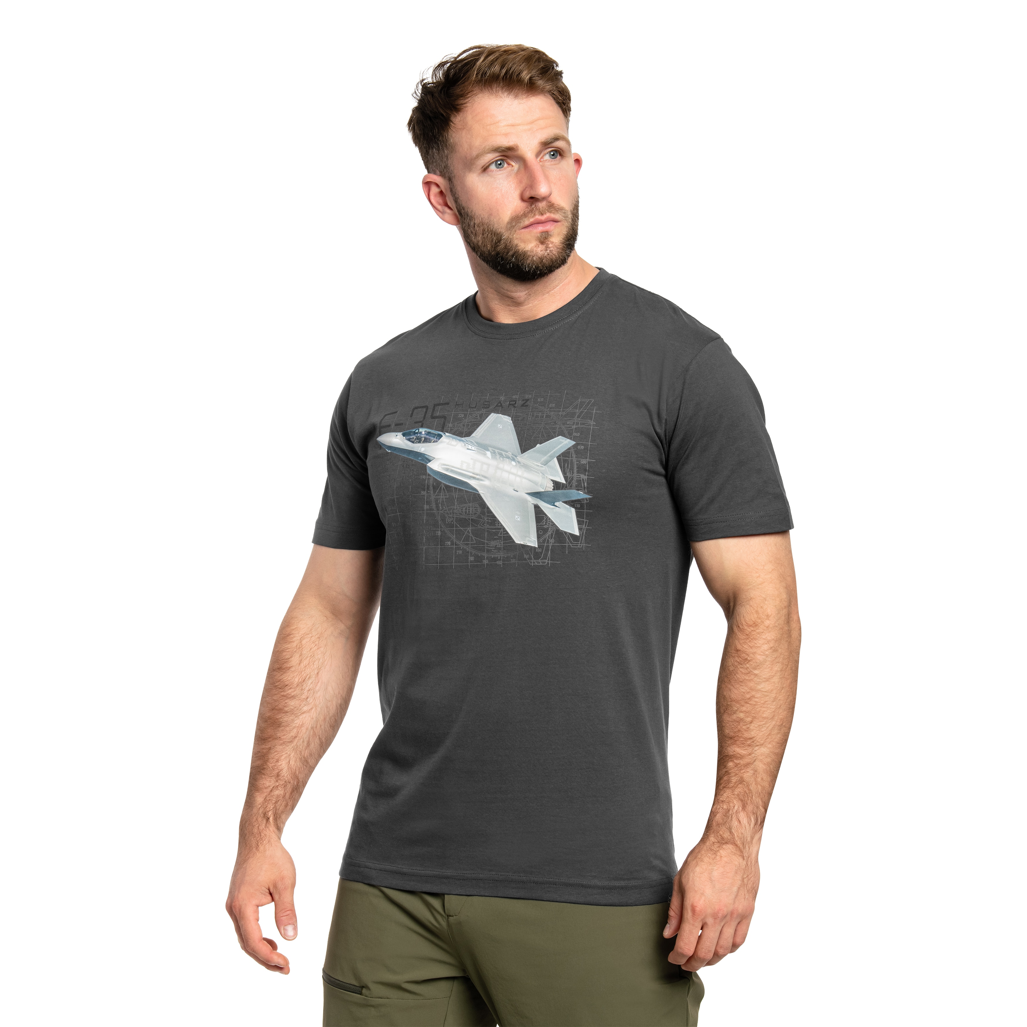Koszulka T-Shirt F-35 V.2 - Grey