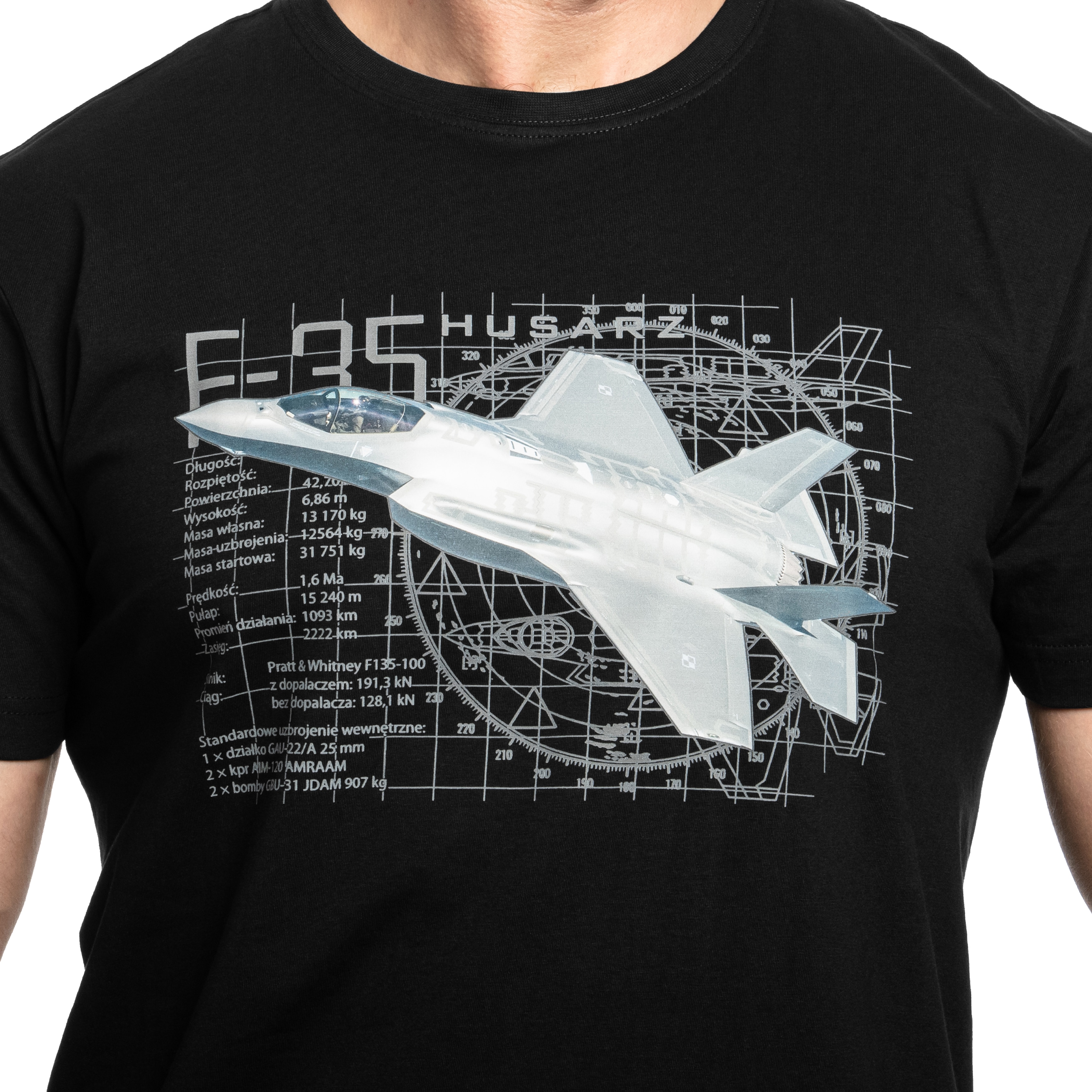 Koszulka T-Shirt F-35 V.2 - Black