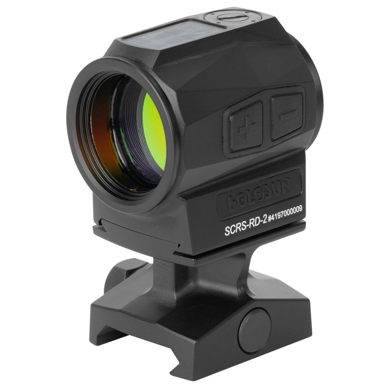 Kolimator Holosun SCRS Red Dot 2 MOA Solar Panel - Black