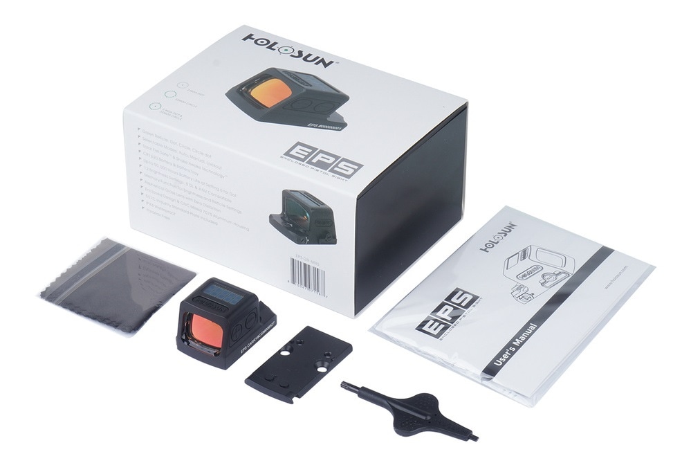 Holosun EPS MRS Green Dot Solar Panel Collimator - Black