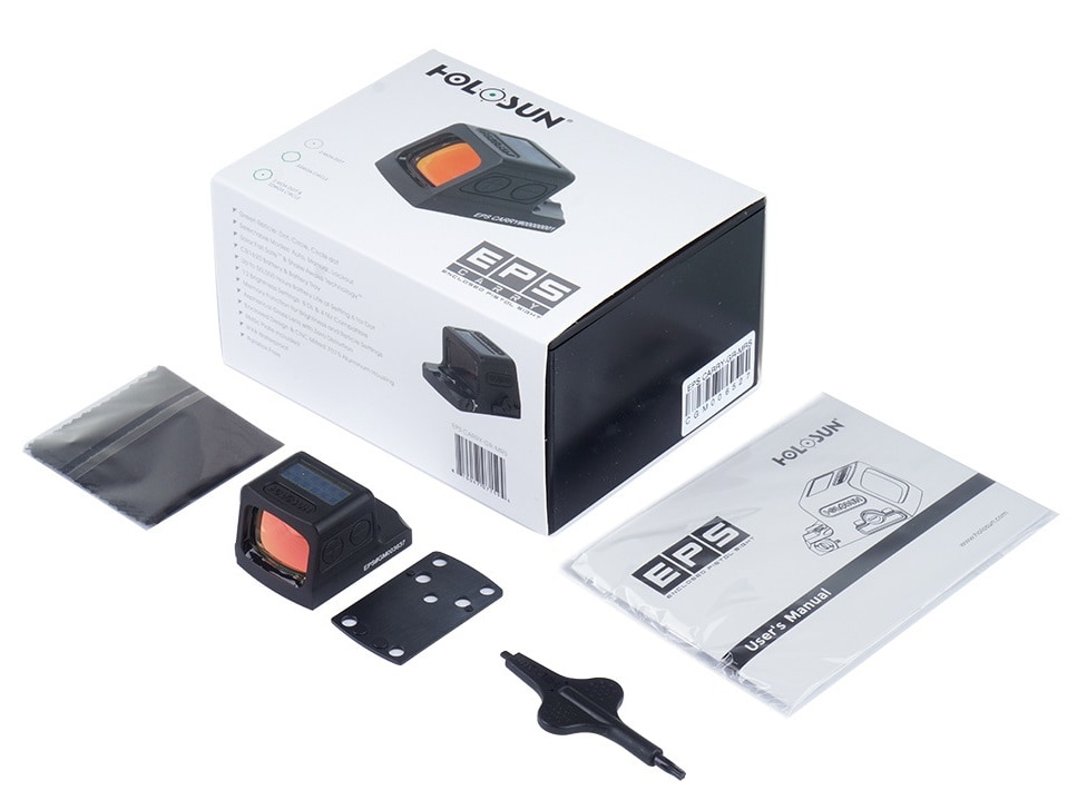 Kolimator Holosun EPS Carry MRS Green Dot Solar Panel - Black