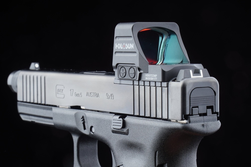 Holosun 507COMP Green Dot CRS RMR Collimator - Black