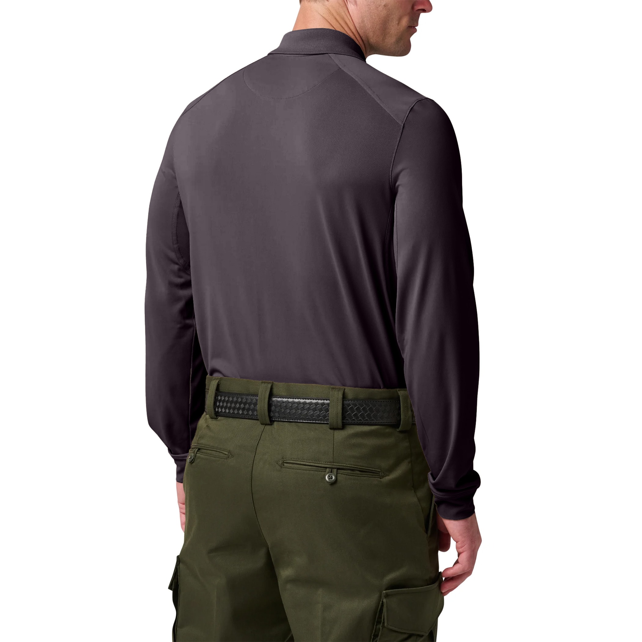 Футболка поло 5.11 Helios Long Sleeve - Charcoal