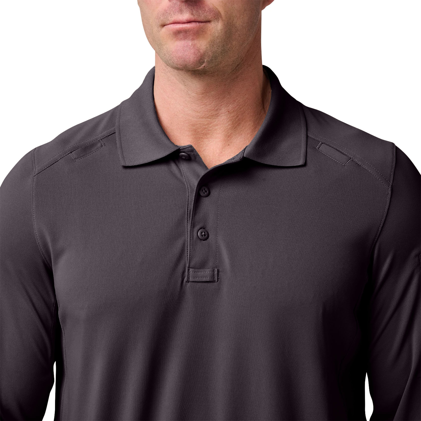 Футболка поло 5.11 Helios Long Sleeve - Charcoal