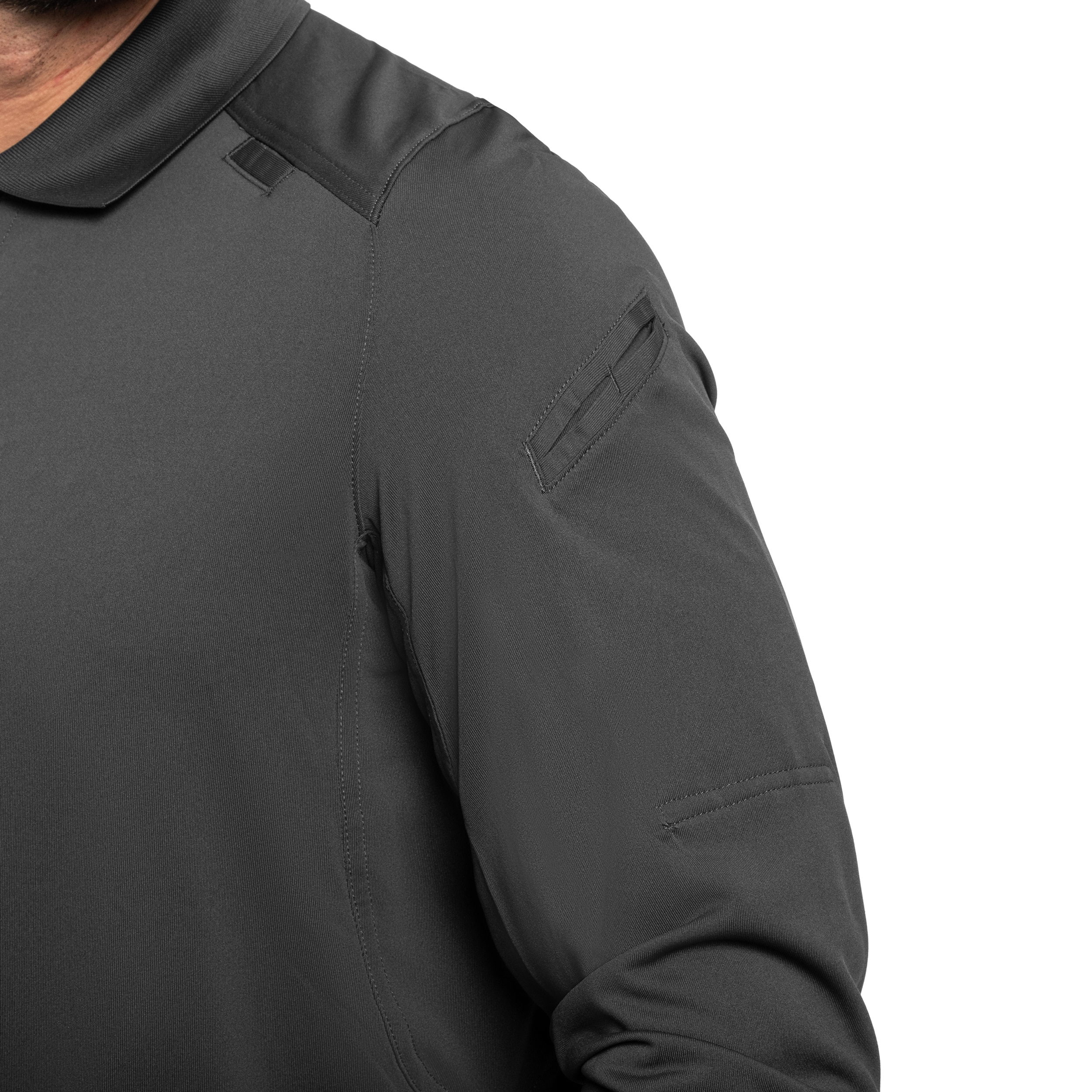 Koszulka polo 5.11 Helios Long Sleeve - Charcoal