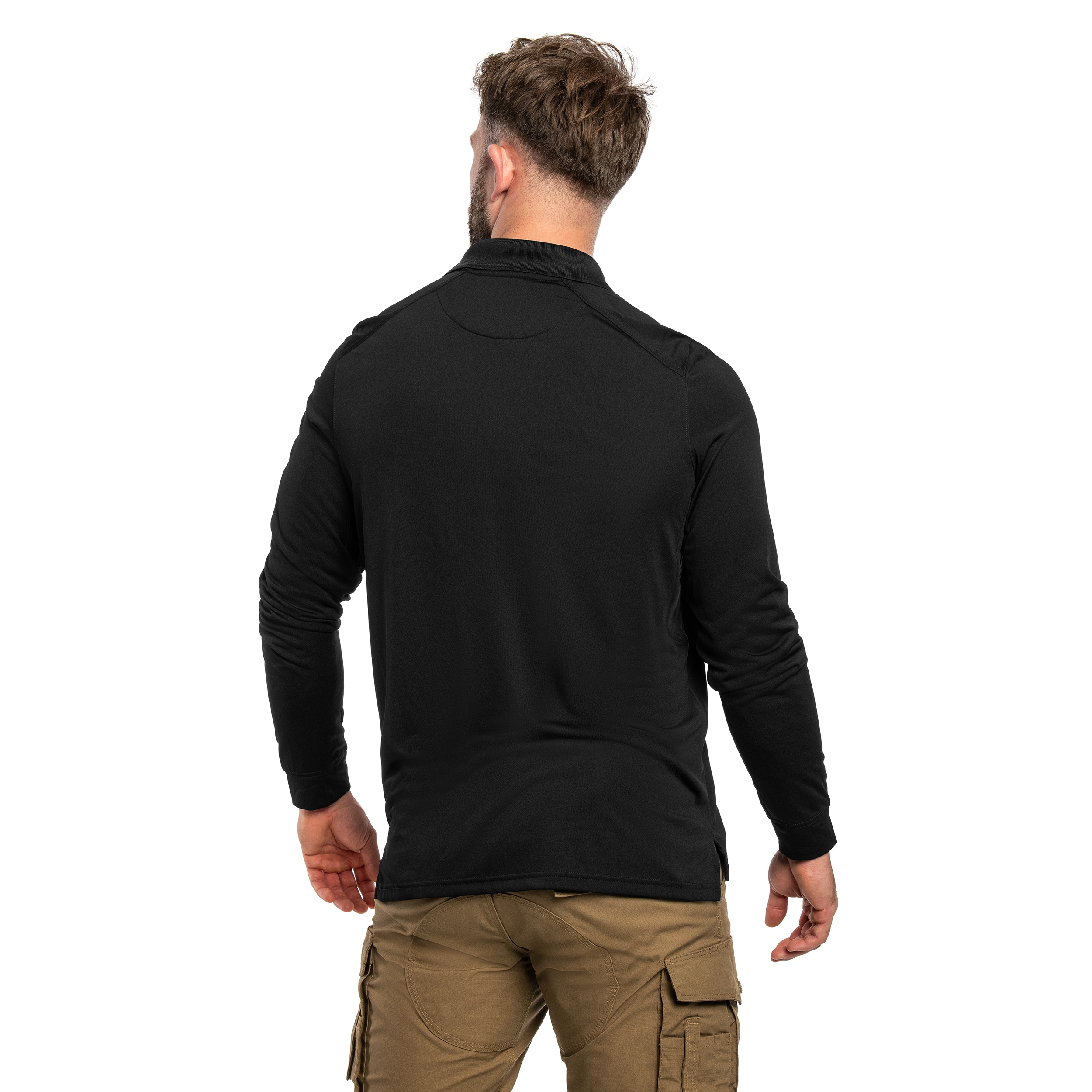 Koszulka polo 5.11 Helios Long Sleeve - Black