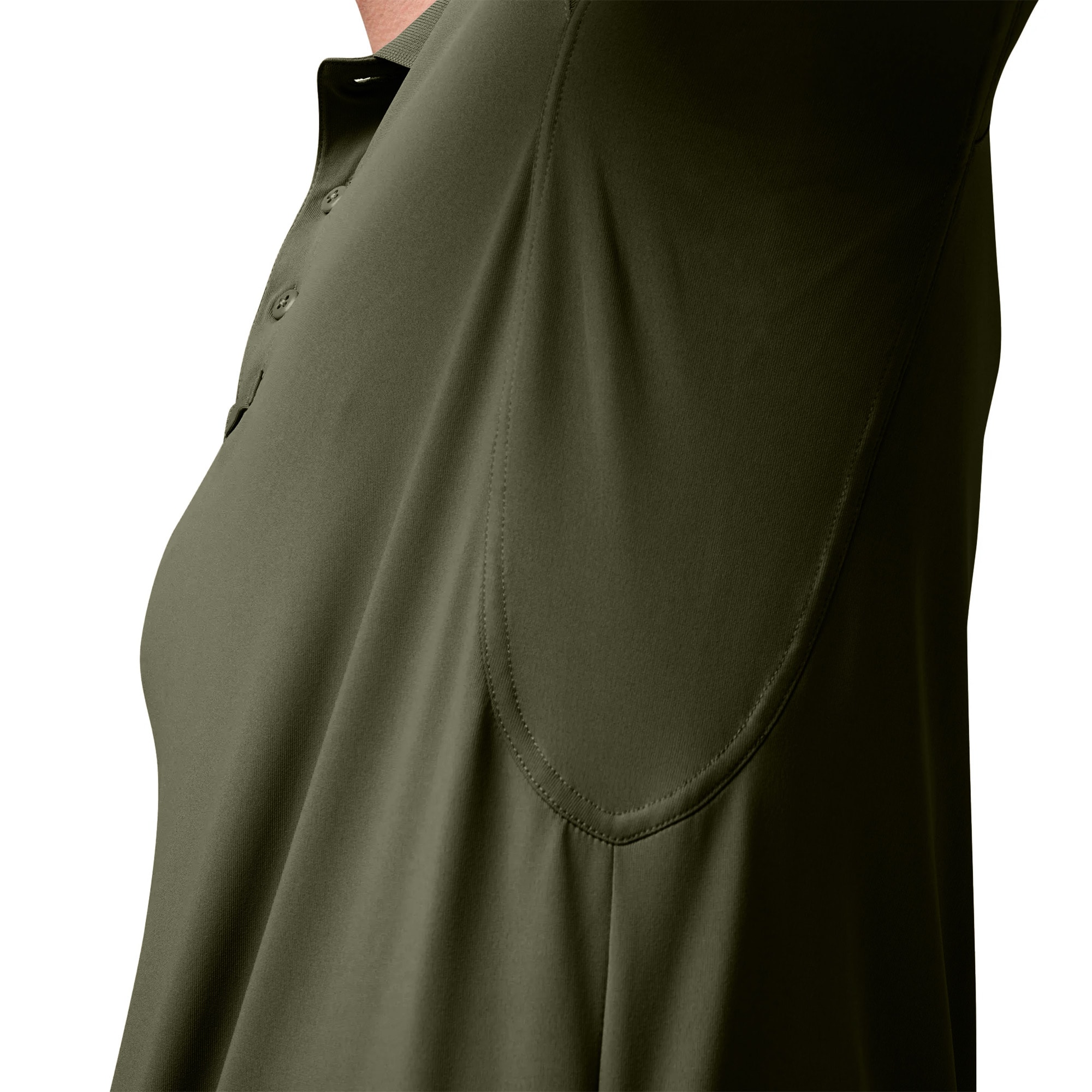 5.11 Helios Long Sleeve Polo Shirt - TDU Green