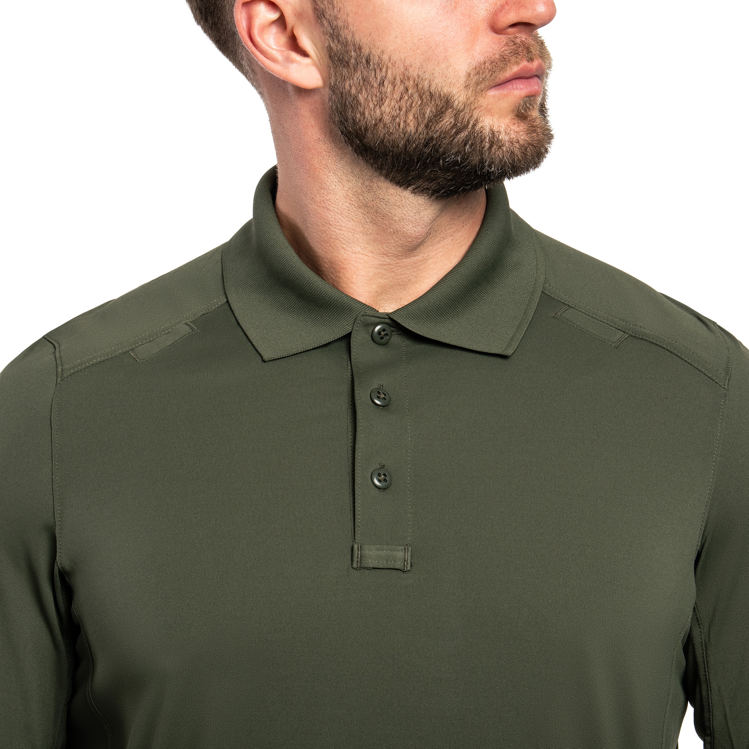 Koszulka polo 5.11 Helios Long Sleeve - TDU Green