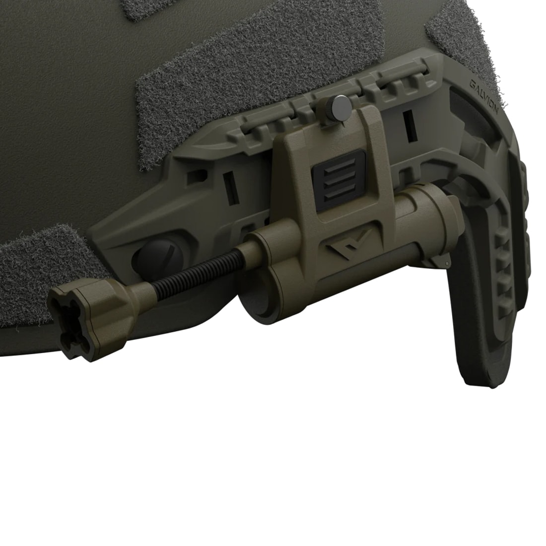 Latarka na hełm Princeton Tec Charge X - Olive Drab