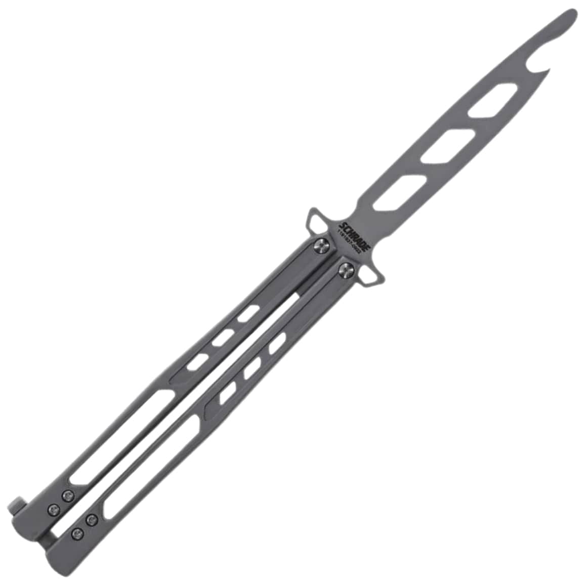 Nóż składany treningowy Motylek Schrade Delta Alkemyst Trainer - Black
