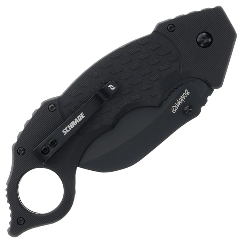 Nóż składany Schrade Boneyard Folder - Black