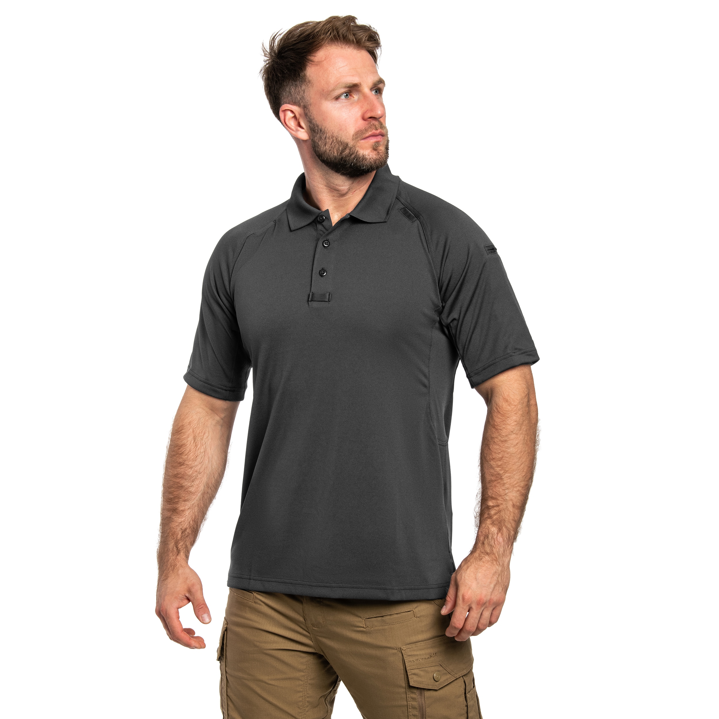 Koszulka polo 5.11 Performance Short Sleeve - Charcoal