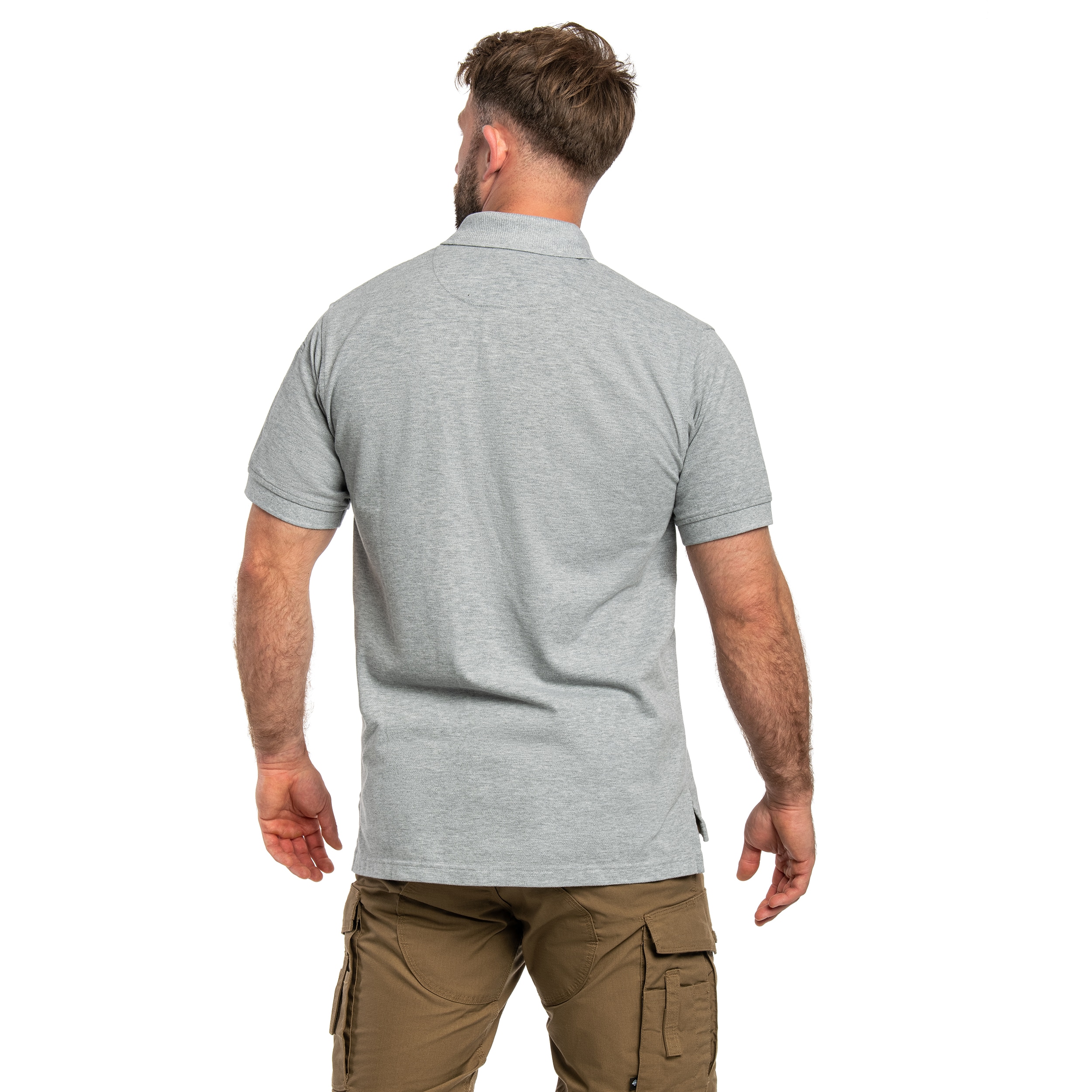 Koszulka polo 5.11 Professional Short Sleeve - Heather Gray