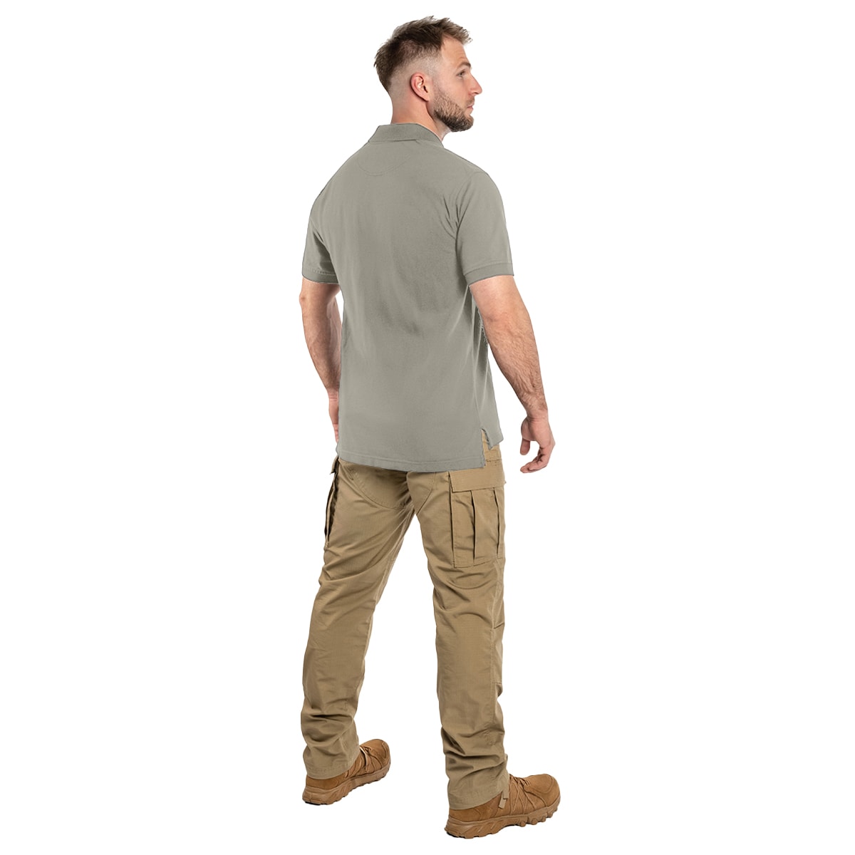 Koszulka polo 5.11 Professional Short Sleeve - Silver Tan