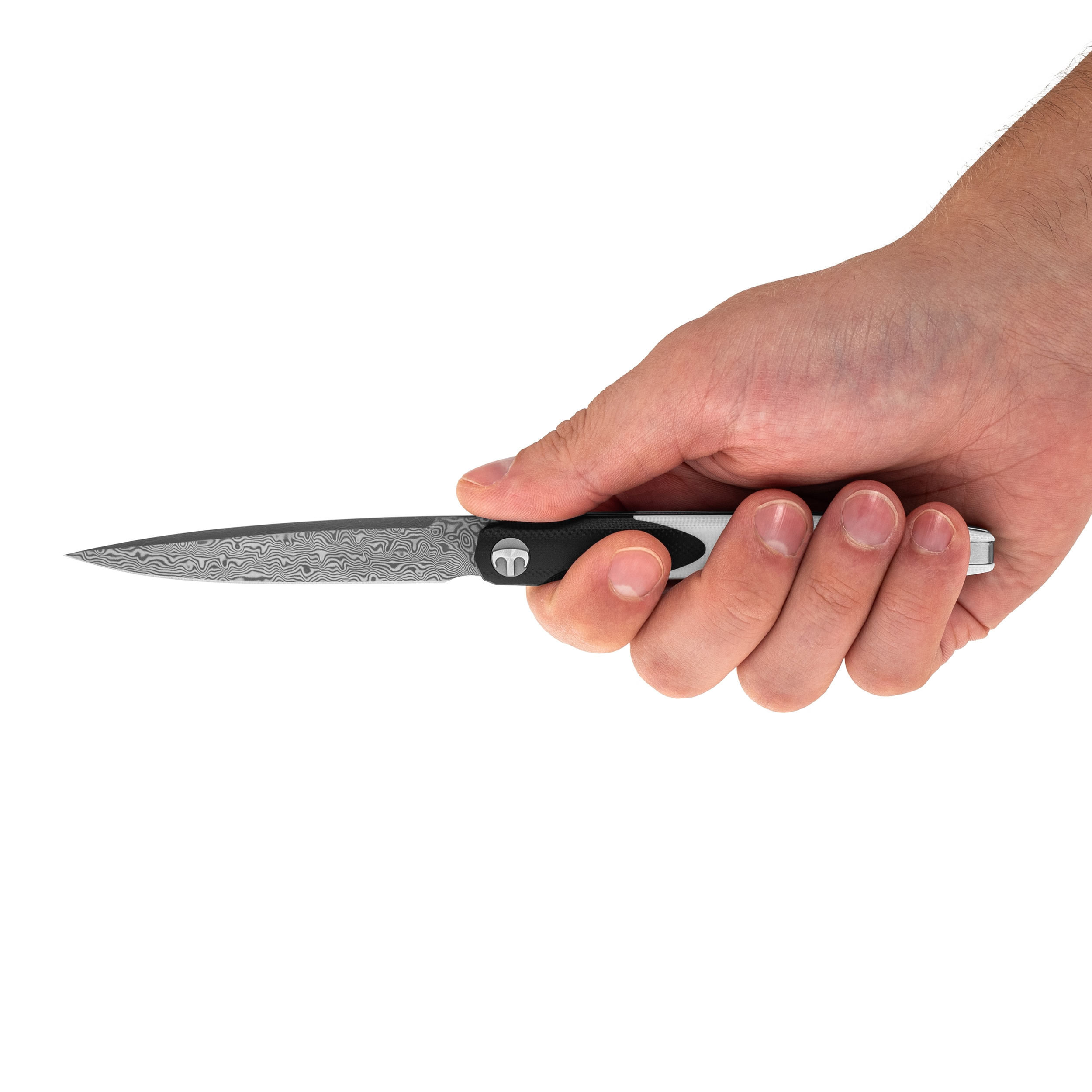 Nóż składany Bestechman Lanza Damascus G10 by Grzegorz 
