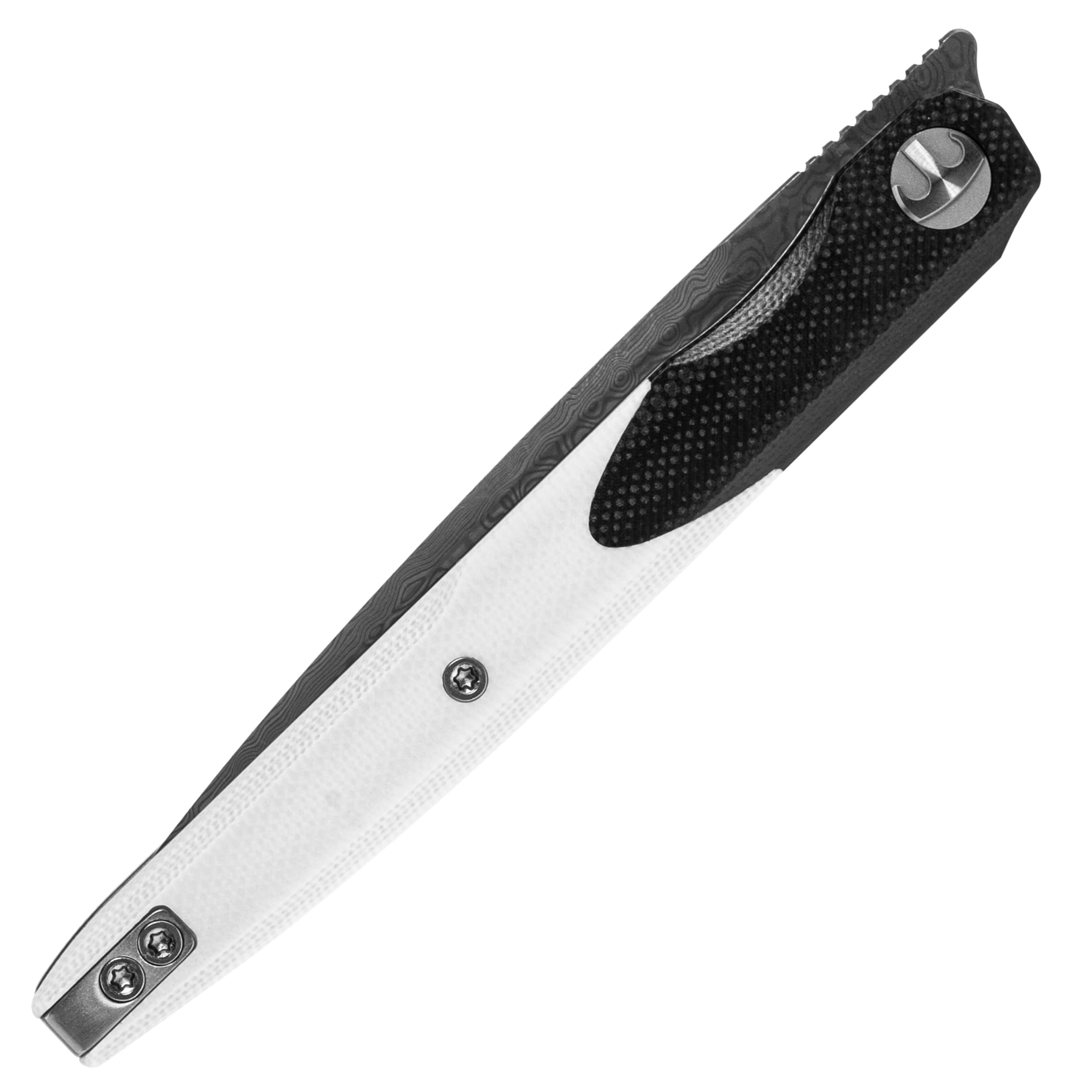 Nóż składany Bestechman Lanza Damascus G10 by Grzegorz 