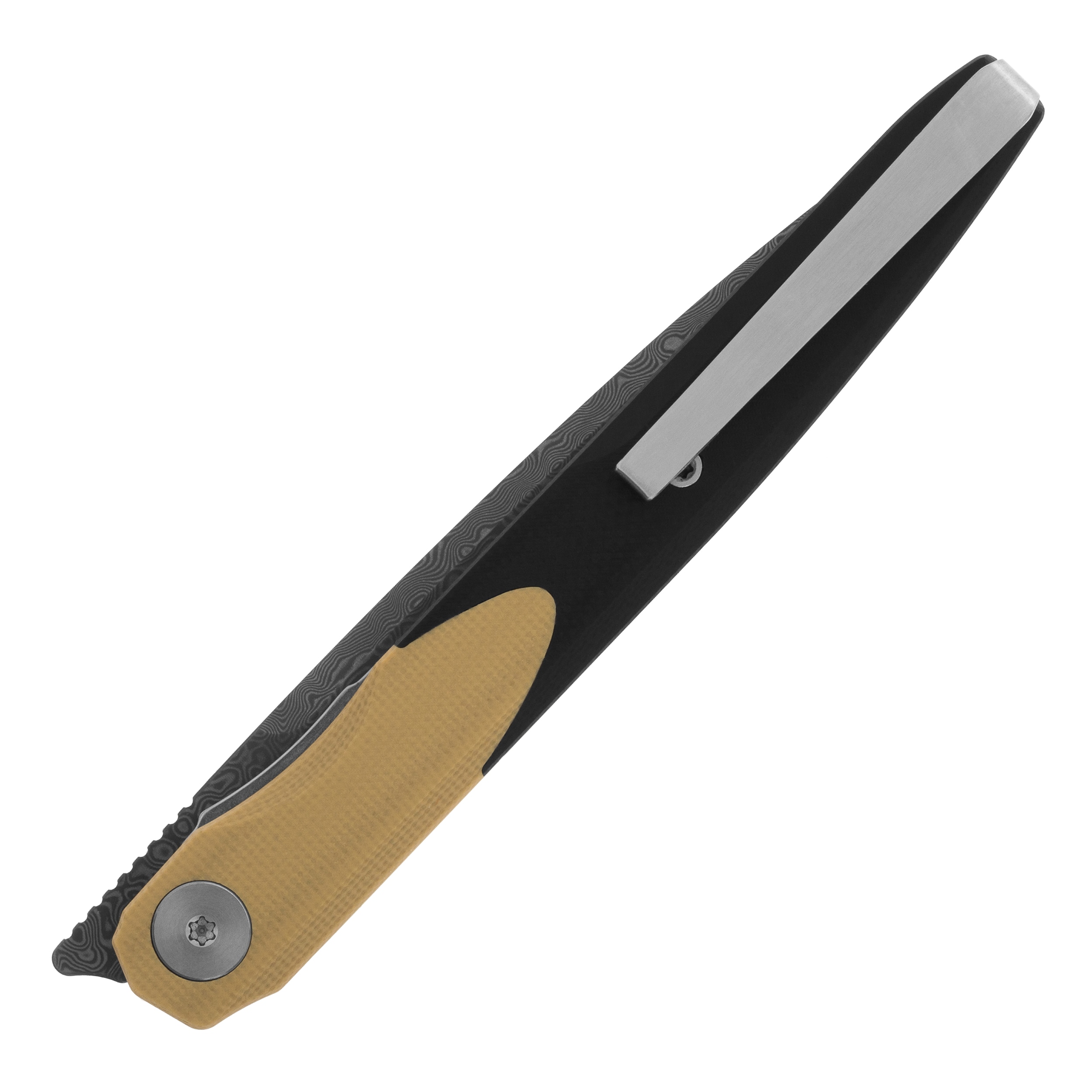Nóż składany Bestechman Lanza Damascus G10 by Grzegorz 