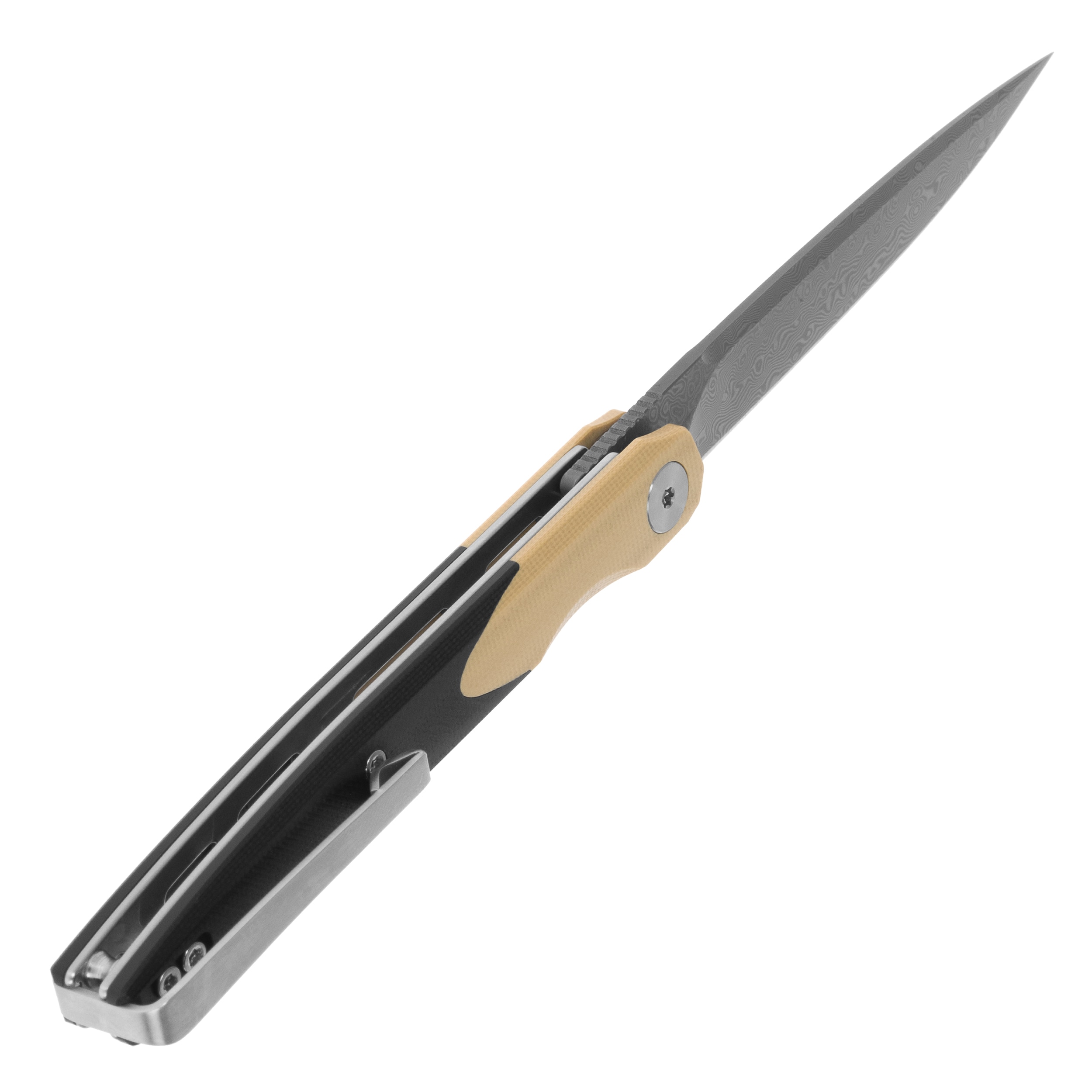 Nóż składany Bestechman Lanza Damascus G10 by Grzegorz 