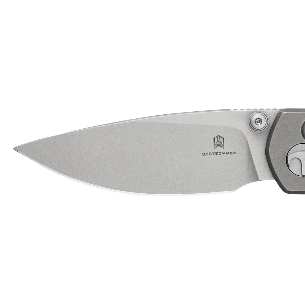 Nóż składany Bestechman Sprite - Dark Bead Blast Stonewash