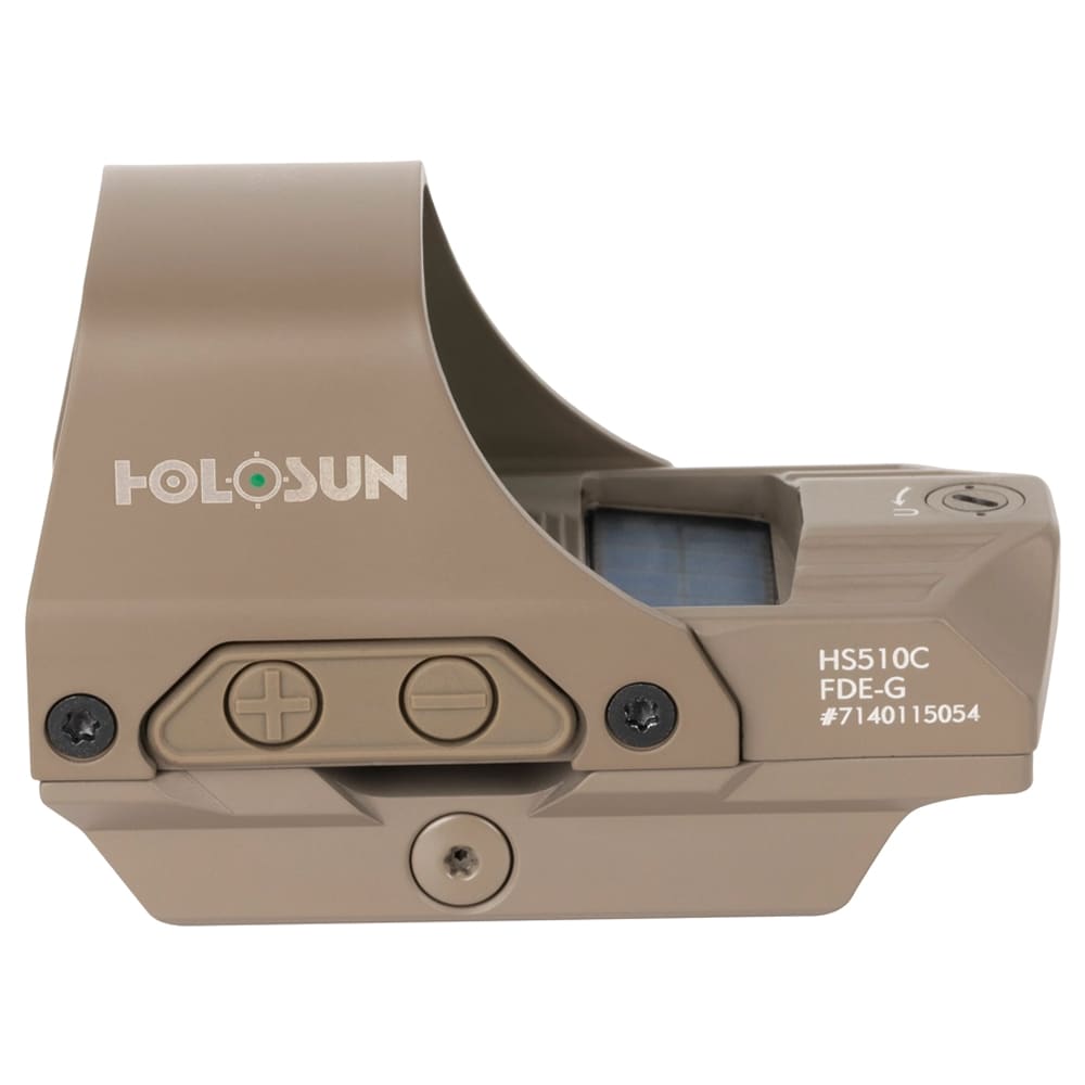 Kolimator Holosun HS510C Open Reflex Green Multi Reticle Solar - FDE