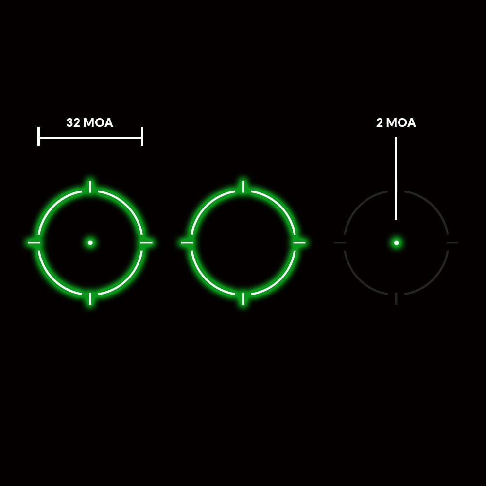 Kolimator Holosun SCS CZ P-10 C Green Multi Reticle System Solar Panel - Black