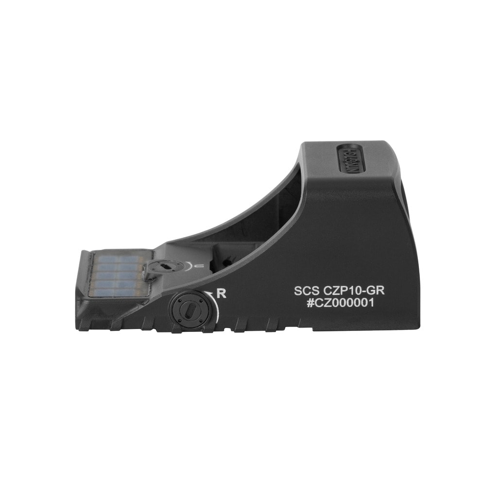 Kolimator Holosun SCS CZ P-10 C Green Multi Reticle System Solar Panel - Black