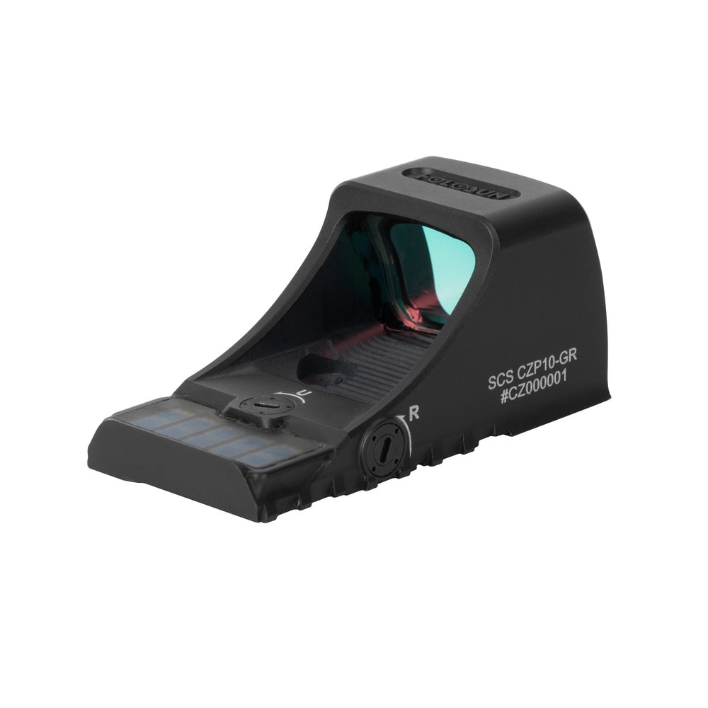 Kolimator Holosun SCS CZ P-10 C Green Multi Reticle System Solar Panel - Black