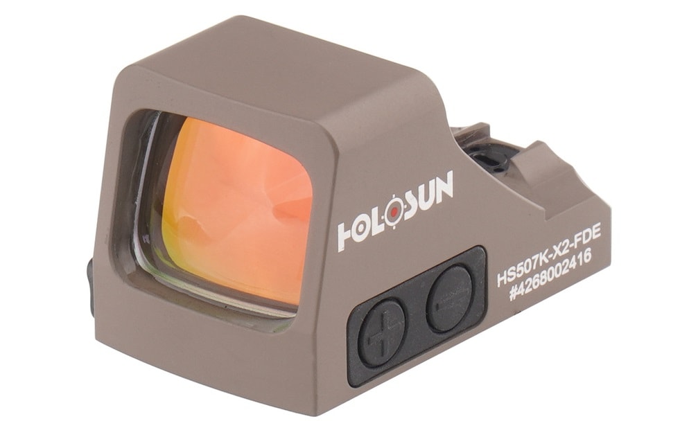 Kolimator Holosun HS507K X2 Open Reflex SubCompact Pistol Sight - FDE