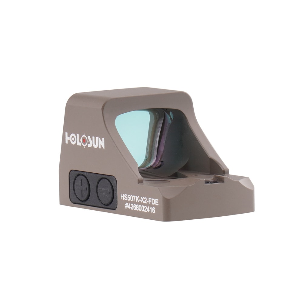 Kolimator Holosun HS507K X2 Open Reflex SubCompact Pistol Sight - FDE