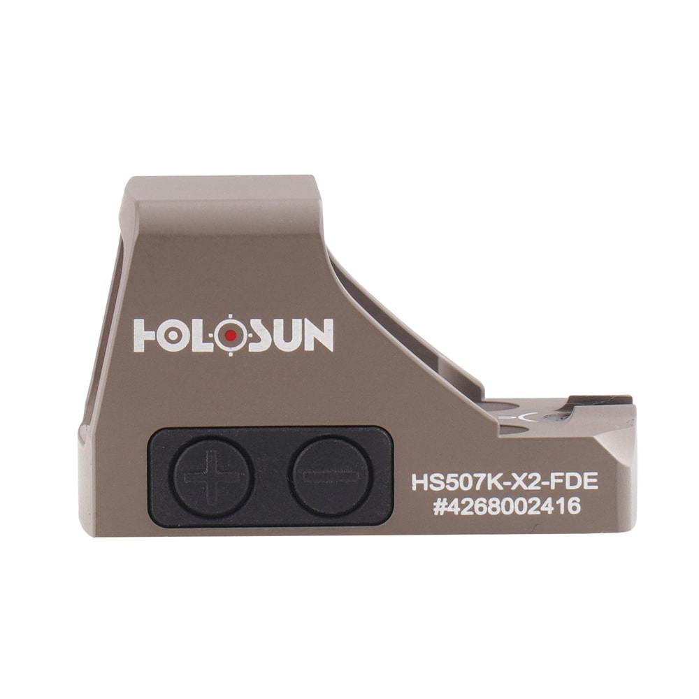 Kolimator Holosun HS507K X2 Open Reflex SubCompact Pistol Sight - FDE