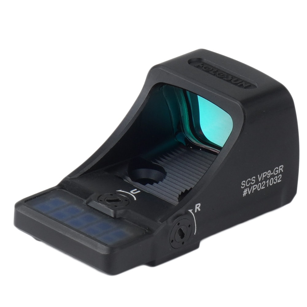 Kolimator Holosun SCS H&K VP9 Green Multi Reticle System Solar Panel - Black