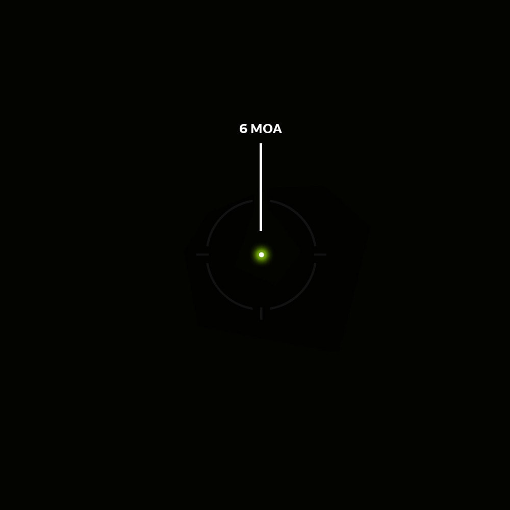 Kolimator Holosun 407COMP Green Dot 6 MOA - Black