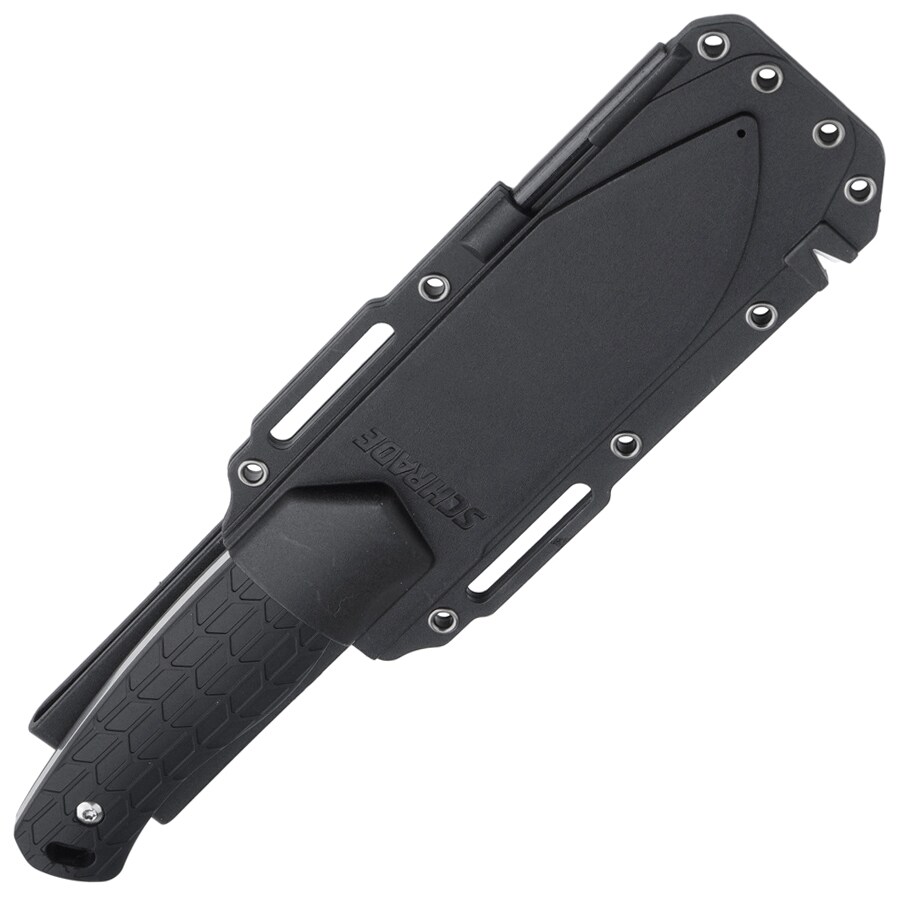 Schrade Exertion Fixed Blade Knife - Black