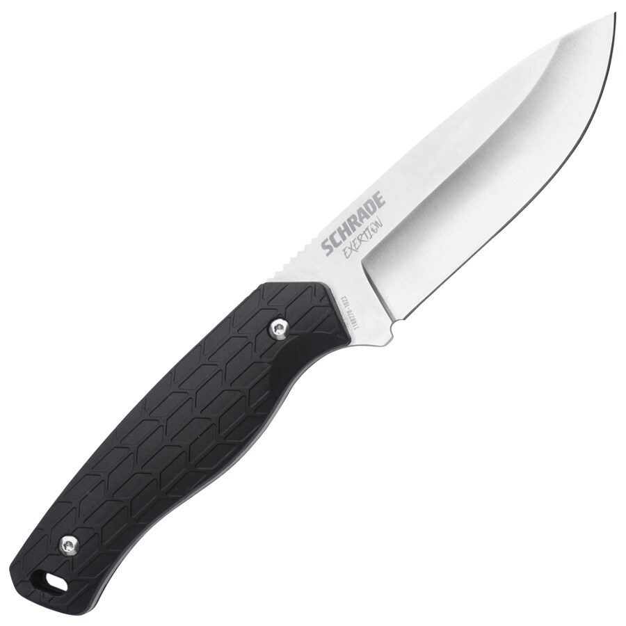 Schrade Exertion Fixed Blade Knife - Black
