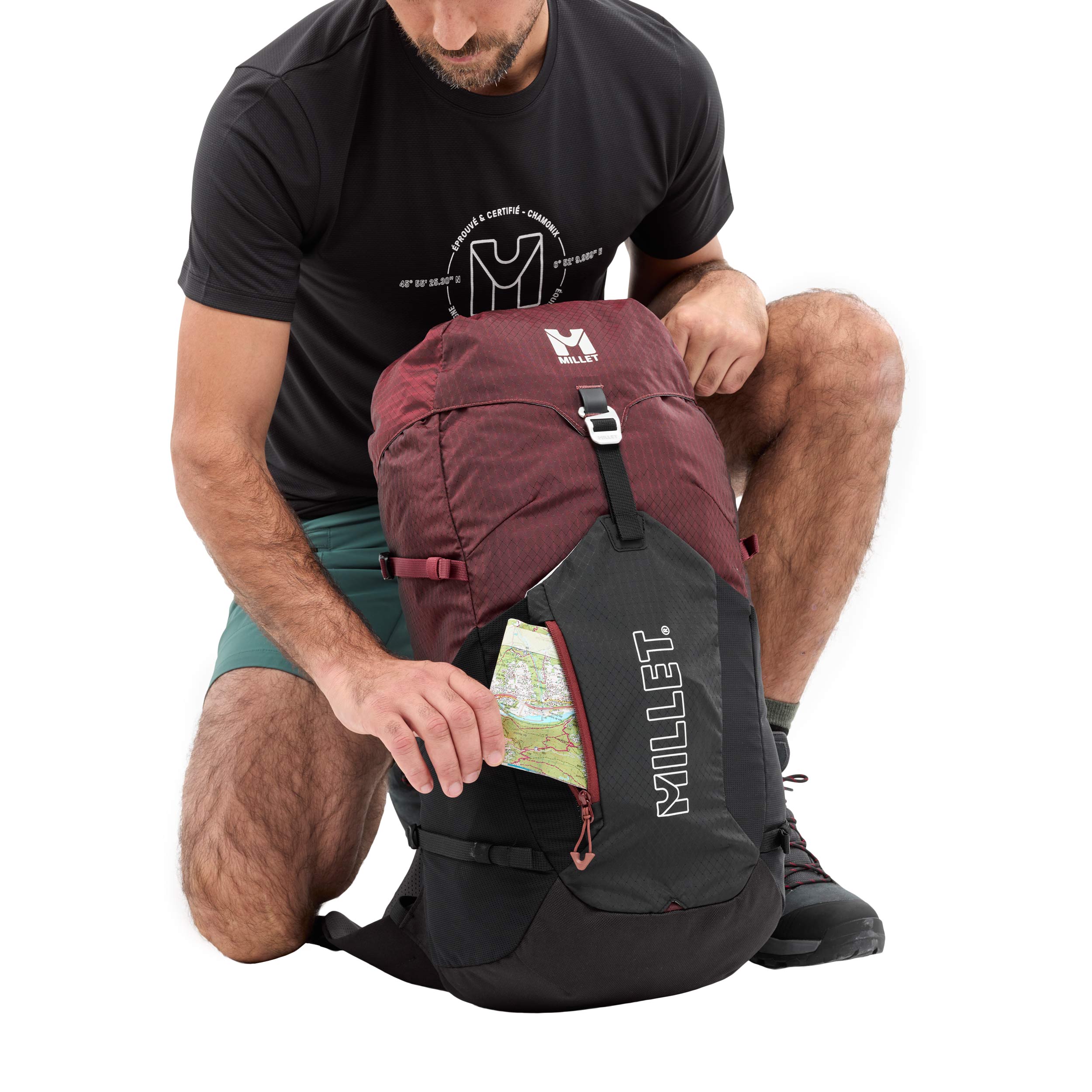Plecak Millet Ubic 25 l - Dark Red