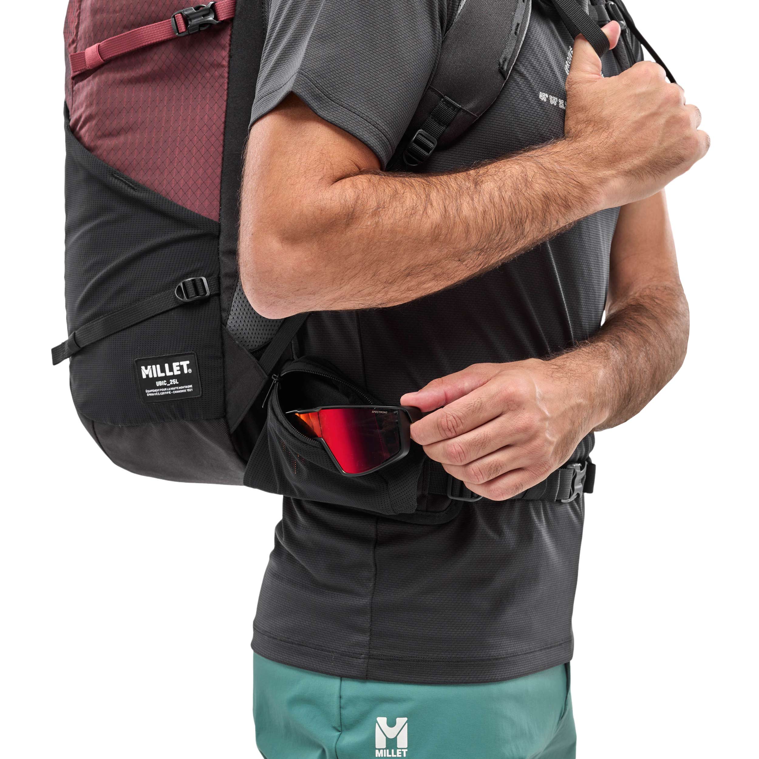 Plecak Millet Ubic 25 l - Dark Red