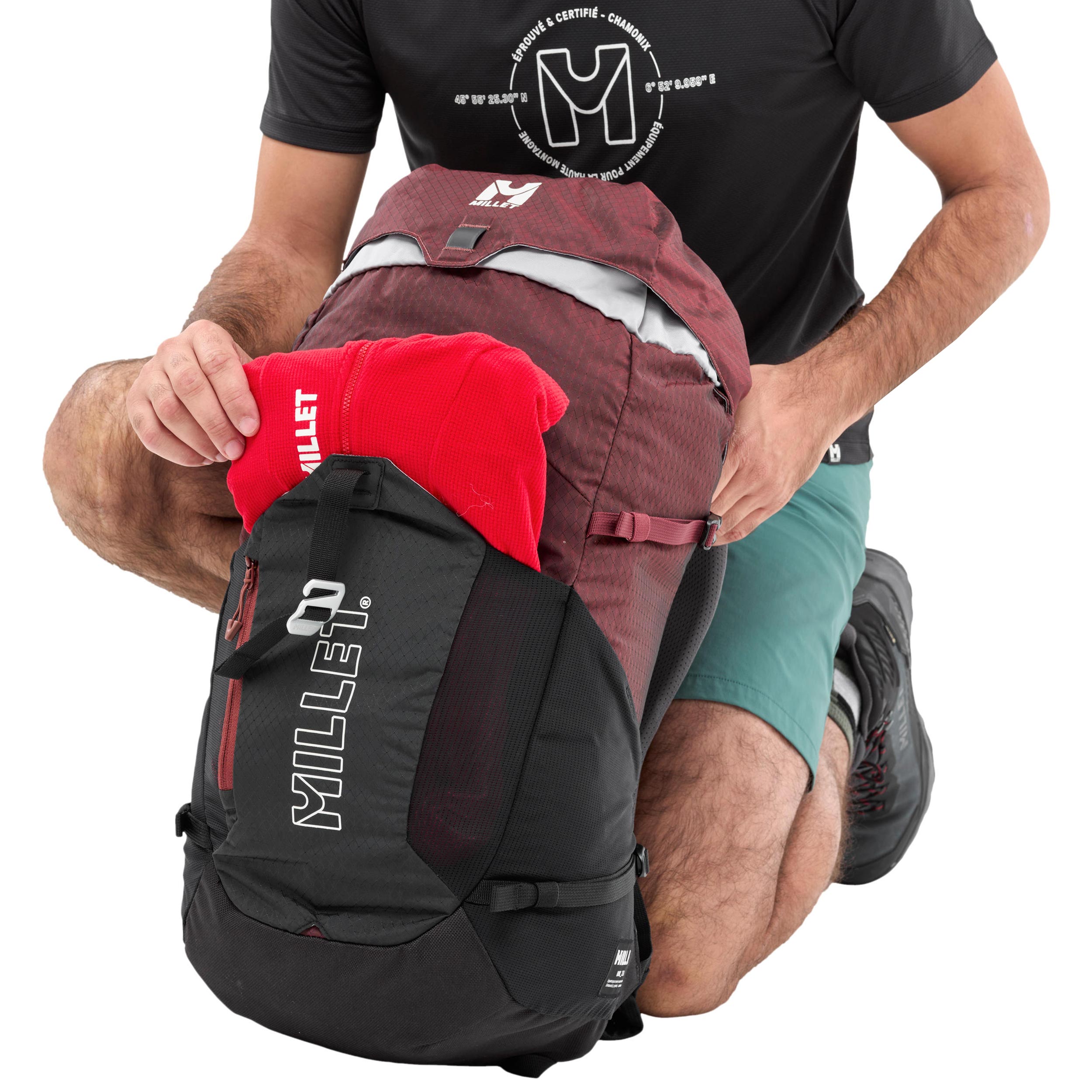 Plecak Millet Ubic 25 l - Dark Red
