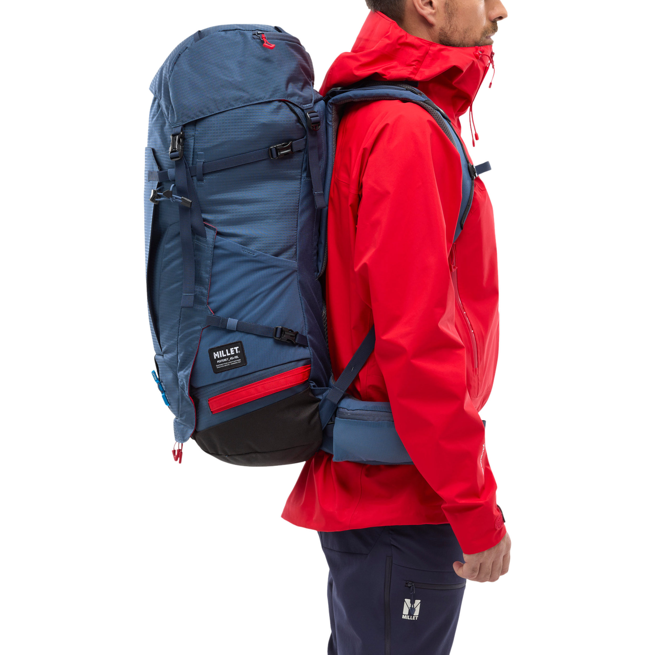 Plecak Millet Peutery 45+10 - Navy Blue