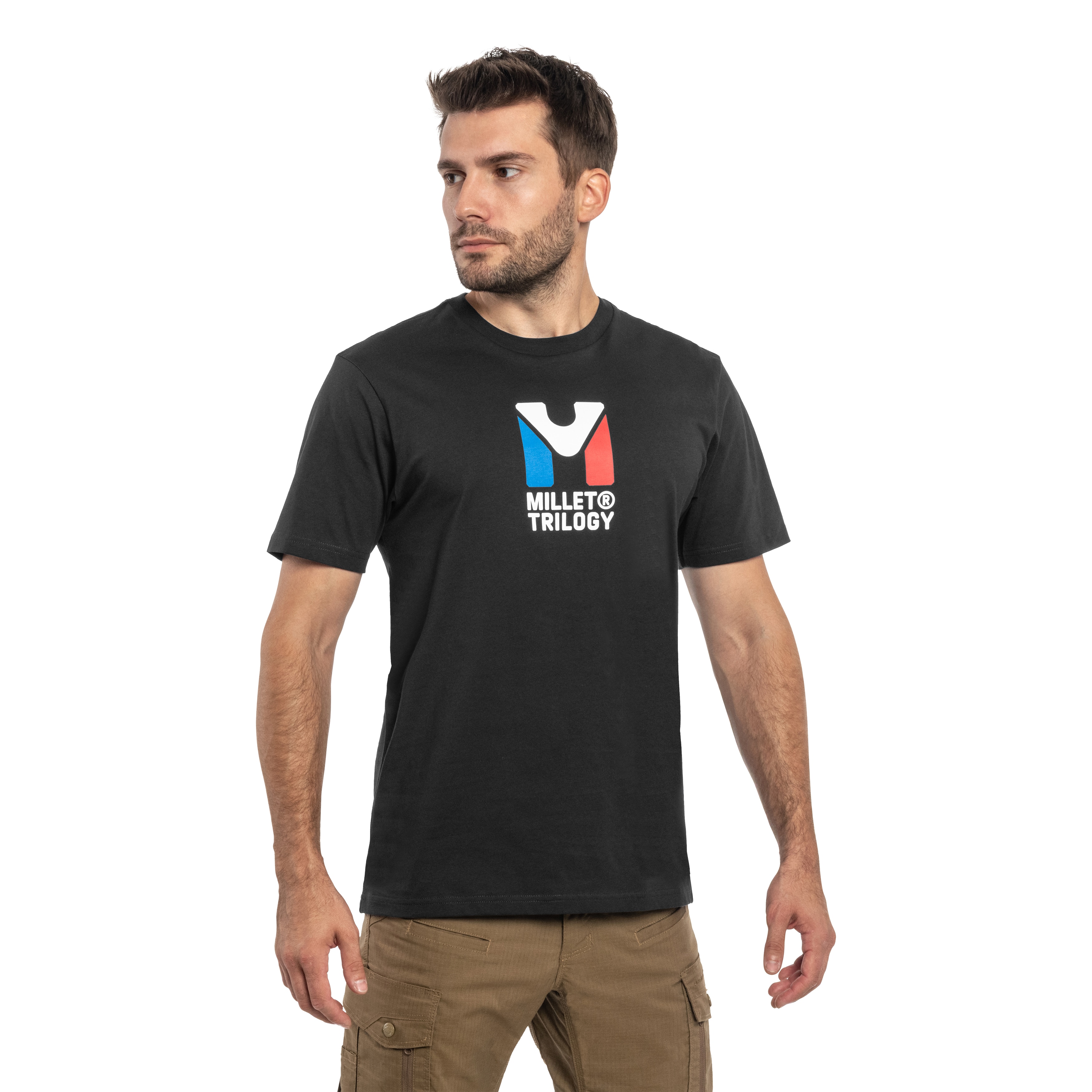 Koszulka T-shirt Millet Chamonix Trilogy - Black