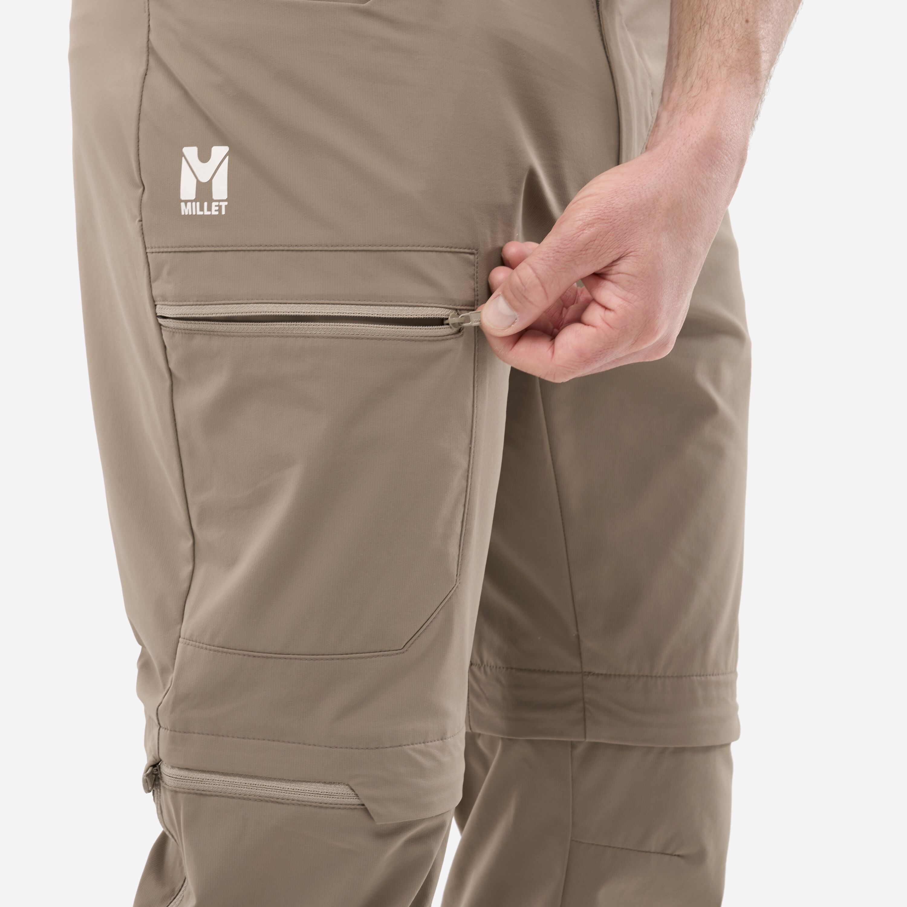 Spodnie Millet Ubic Stretch Zip Off - Beige
