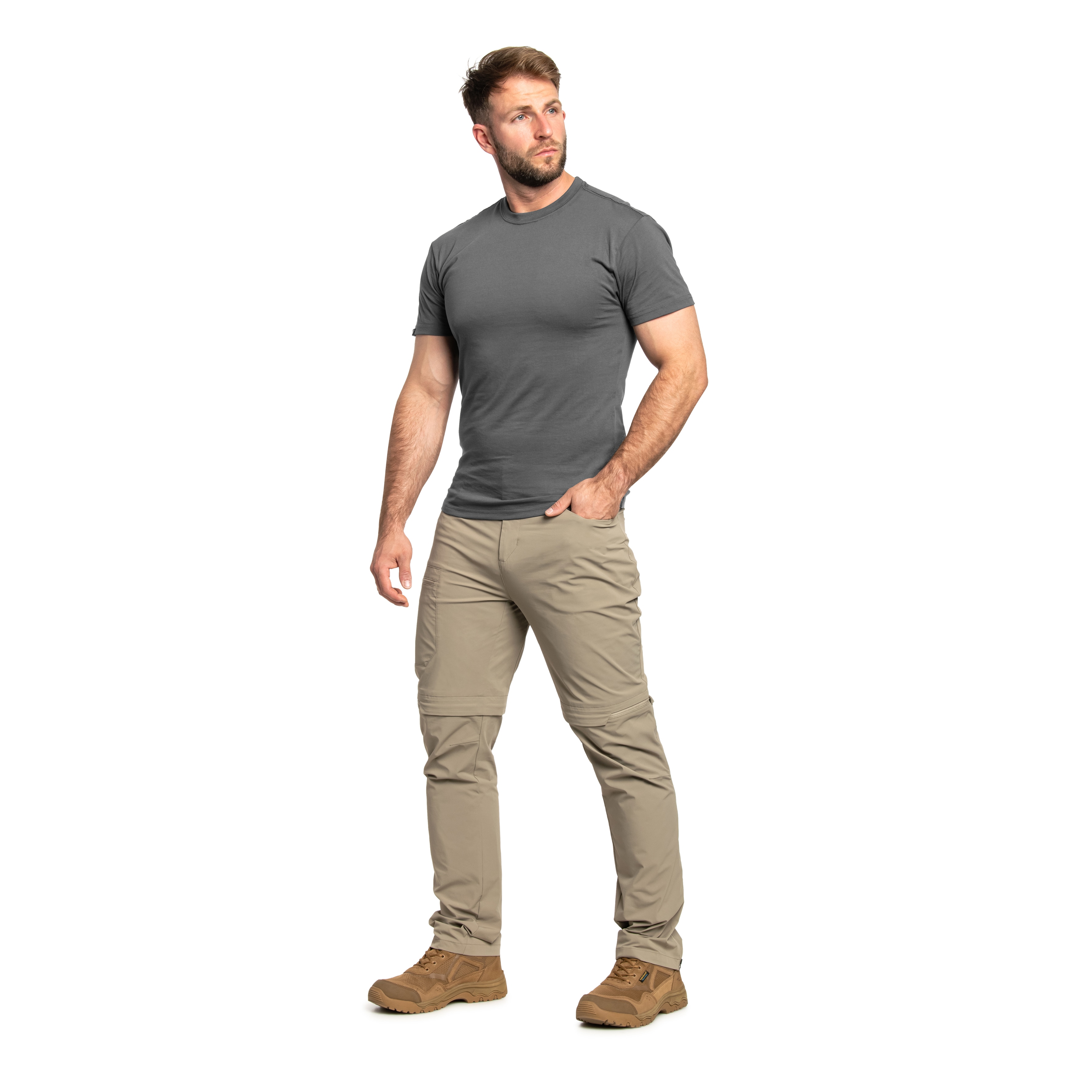 Штани Millet Ubic Stretch Zip Off - Beige