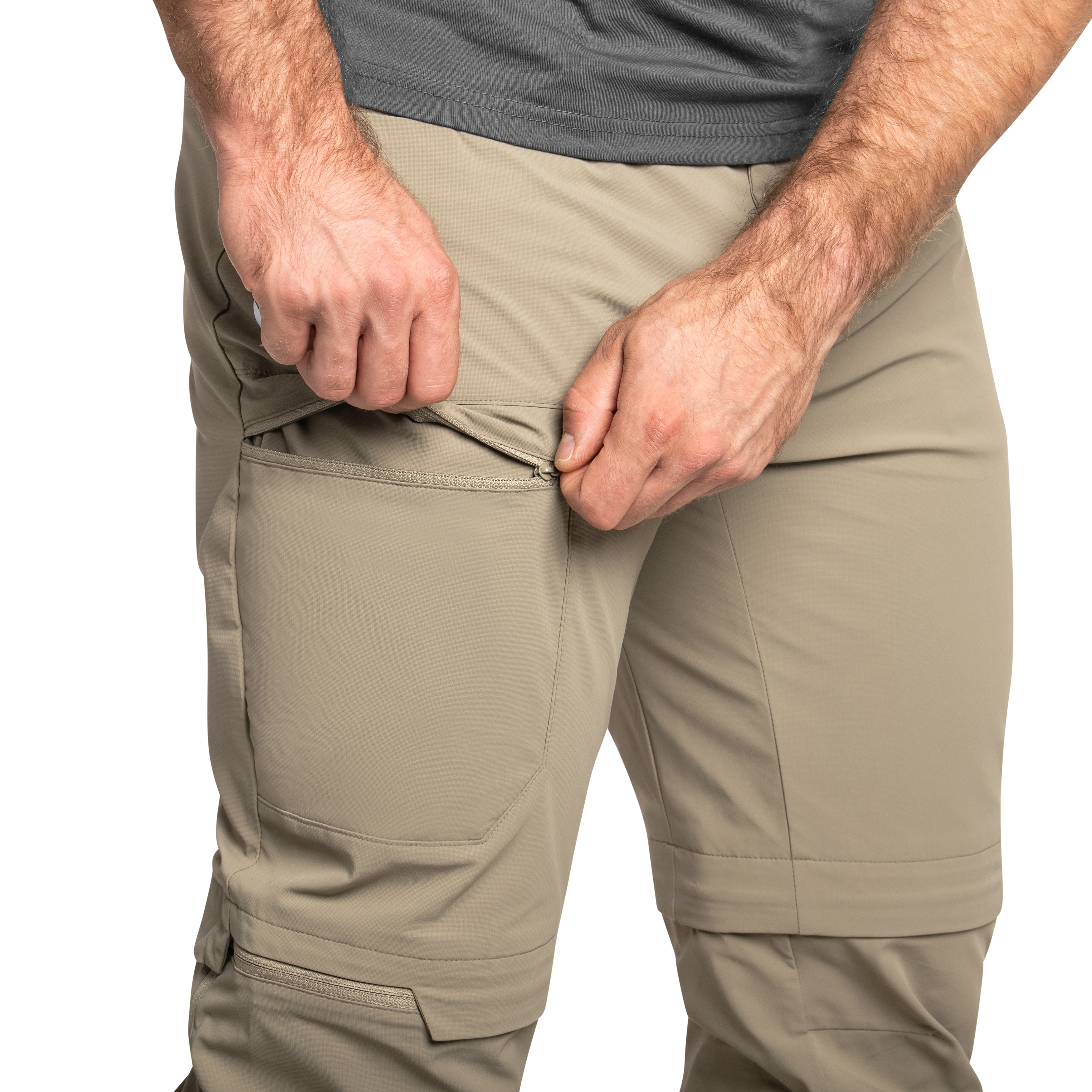 Штани Millet Ubic Stretch Zip Off - Beige